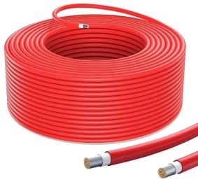 Кабель для сонячних панелей Viatec H1Z2Z2-K 1х6 (GK) 100 м Red (99-10037610)