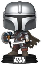 Колекційна фігурка Funko POP! (90824) Мандалорець і Ґроґу - Мандалорець зі зброєю