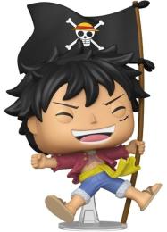 Колекційна фігурка Funko Pop! One Piece (91970) Луффі з прапором