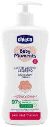 Лосьйон для тіла легкий для чутливої шкіри Chicco Baby Moments, 500 мл