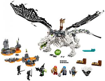 Конструктор LEGO Ninjago (71721) Дракон чаклуна-скелета