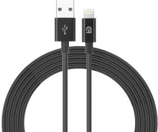 Дата-кабель ArmorStandart AMD818BL Lightning to USB Cable (ARM64373) 1.2 м Black