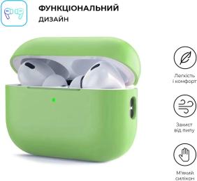 Чохол для навушників ArmorStandart Silicone Case для Apple Airpods Pro 2 (ARM64536) Matcha Green
