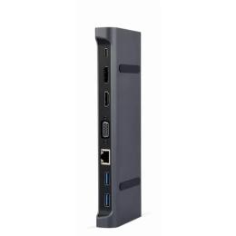 USB-хаб Cablexpert A-CM-COMBO9-02 Gray