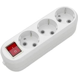 Колодка для мережевого фільтра Electrum C-SM-1779 White