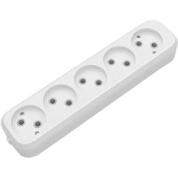 Колодка для мережевого фільтра Electrum C-SM-1777 White