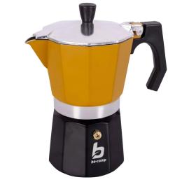 Кавоварка гейзерна Bo-Camp Hudson 6-cups Black Yellow (2200522)