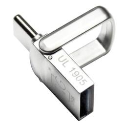 Флеш память T&amp;G 104 Metal series USB 3.0 - Type-C, 64GB Silver
