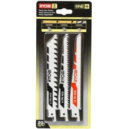 Пильне полотно Ryobi RAK3RBWM для шабельної пили набір 3 шт, для дерева та метал