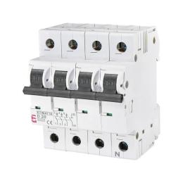 Автоматичний вимикач ETI ETIMAT 2156717 10 3p+N D 20А (10 kA)