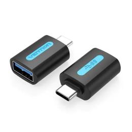 Перехідник Vention CDUB0 USB Type-C(тато) - USB(мама)