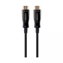 Відео-кабель Cablexpert CCBP-HDMI-AOC-10M-02 HDMI(тато) - HDMI(тато), 10m Black