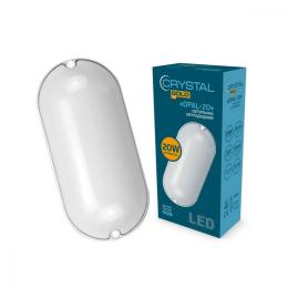 Світлодіодний світильник Crystal 20W IP 54 OPAL (DNL-029) настінний світлодіодний