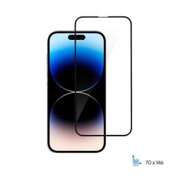 Захисне скло 2E для Apple iPhone 14 (6.1), 2.5D FCFG, (1 Pack) Black border