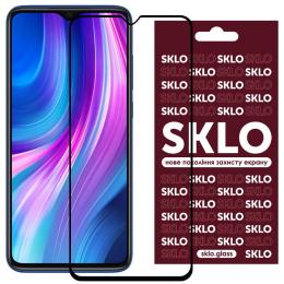 Захисне скло SKLO 3D (full glue) для Xiaomi Redmi Note 11E / Poco M5 Black