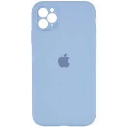 Чохол-накладка EpiK Silicone Case Square Full Camera Protective (AA) для Apple iPhone 11 Pro Lilac Blue