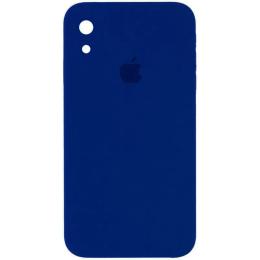 Чохол-накладка EpiK Silicone Case Square Full Camera Protective (AA) для Apple iPhone XR Deep Navy