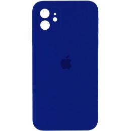 Чохол-накладка EpiK Silicone Case Square Full Camera Protective (AA) для Apple iPhone 11 Deep Navy
