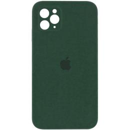 Чохол-накладка EpiK Silicone Case Square Full Camera Protective (AA) для Apple iPhone 11 Pro Cyprus Green