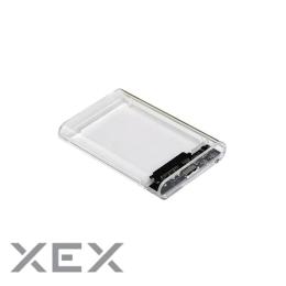 Кишеня-адаптер для диска AgeStar 3UB2P6C Transparent