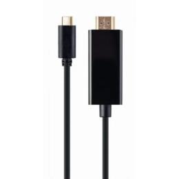 Відео-кабель Cablexpert A-CM-HDMIM-02 USB Type-C(тато) - HDMI(тато), 2m Black