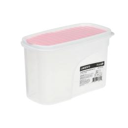 Ємність для сипучих продуктів Ardesto Fresh AR1212PP Pink 1.2 л, пластик