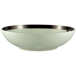 Тарілка Ardesto Liguria 20 см Green bay, супова, кераміка (AR2920LGC)