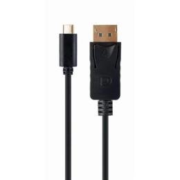 Відео-кабель Cablexpert A-CM-DPM-01 USB Type-C(тато) - DisplayPort(тато), 2m Black
