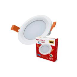 Світлодіодний світильник Electrum LEO M 6W 4000K (B-LD-1955) вбудований світлодіодний круглий