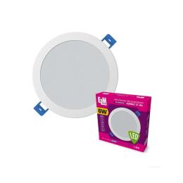 Світлодіодний світильник ELM Disk V 6W 6500K (26-0058) вбудований світлодіодний круглий