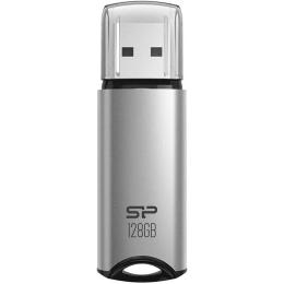 Флеш память Silicon Power 128 GB Marvel M02 Silver (SP128GBUF3M02V1S)