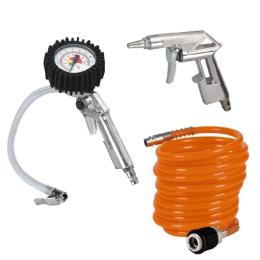 Пневмоінструмент Einhell 4132741 набір 3 шт. для підкачування шин