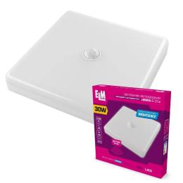 Світлодіодний світильник ELM MIRA S-30W 6500K настінний світлодіодний накладний з датчиком руху