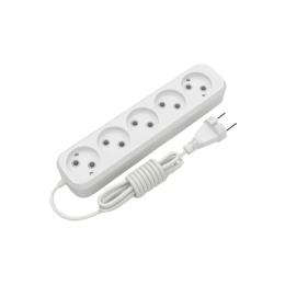 Мережевий фільтр Electrum (ABS) C-ES-1816 блоковий, 5 гнізд 3м