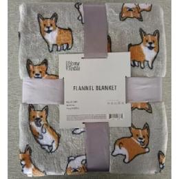 Плед Ardesto Flannel, 160х200 см коргі, 100% поліестер (ART0109PB)