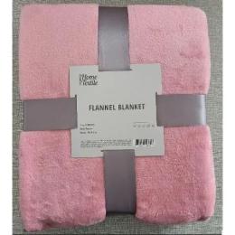 Плед Ardesto Flannel, 160х200 см Pink 100% поліестер (ART0207SB)