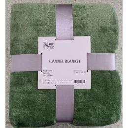 Плед Ardesto Flannel, 160х200 см Green 100% поліестер (ART0209SB)