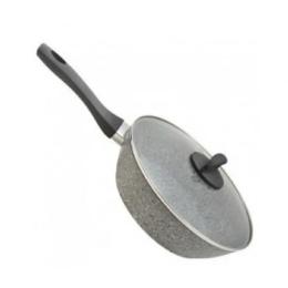 Сковорідка TVS BS379262910001C Mineralia Eco Induction, 26 см, глибока з кришкою