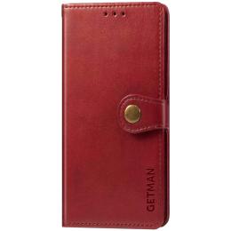 Чохол-книжка GETMAN Gallant (PU) Red для TECNO Spark 8C (00000057548_3)