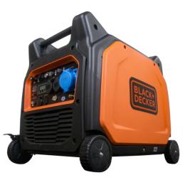 Генератор Black+Decker BXGNi6500E Black Orange бензиновий