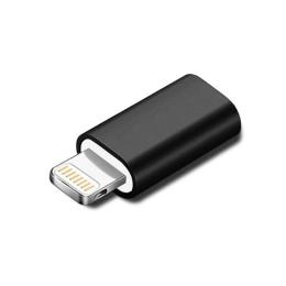 Перехідник XoKo AC-005 microUSB-Lightning Black 2шт. (XK-AC005-BK2)