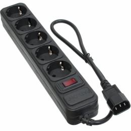 Мережевий фільтр Patron SP-1052U Black