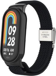 Ремінець для фітнес-браслету ArmorStandart Braided Solo Loop для Xiaomi Mi Band 9/8 Black (ARM69925)