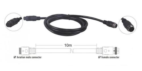 Аудіо-кабель ITC TS-10D подовжуючий 10 м