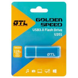 Флеш память GTL USB 3.0 U201 Blue 128 GB
