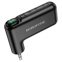 Аудіоресивер Borofone Wireless Adapter Hands Free BC35 Black AUX 3.5 Micro USB