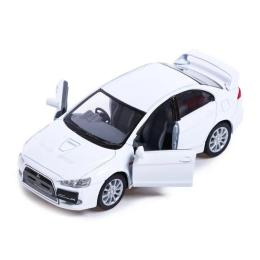 Колекційна модель Kinsmart MITSUBISHI LANCER EVOLUTION X KT5329W White 1:36