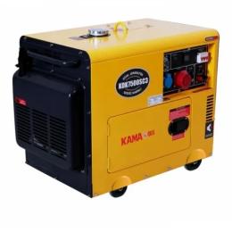Генератор KAMA KDK7500SC3 Black Yellow Дизельний