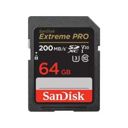 Карта памяті SanDisk SDSDXXU-064G-GN4IN Black 64 GB SDXC UHS-I U3 V30 Extreme PRO