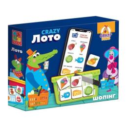 Настільна гра Vladi Toys VT8055-09 Crazy Лото укр.